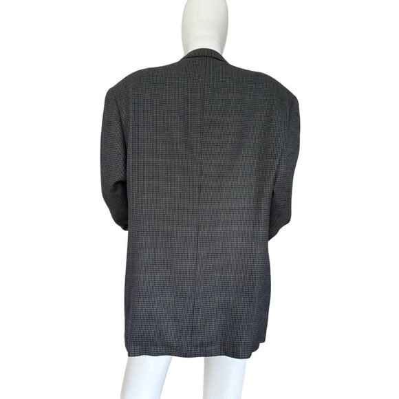 Christian Dior Vintage Monsieur Dillard’s L Wool Two Button Blazer Jacket - Picture 2 of 9